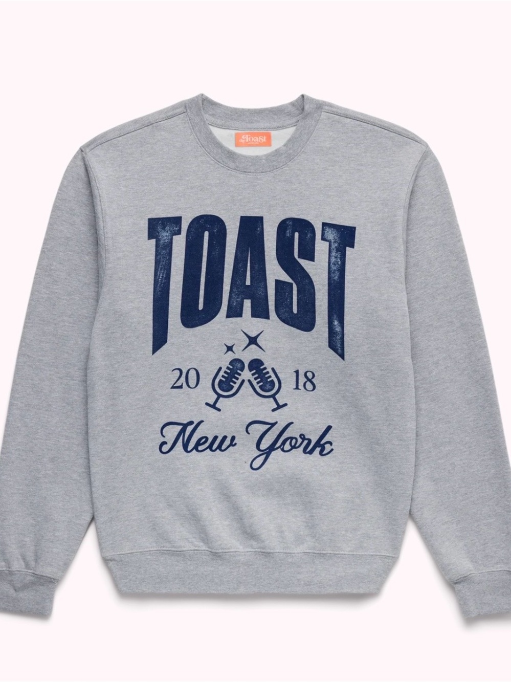 The Toast: Sporty Crewneck Heather Grey